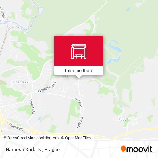 Náměstí Karla Iv. map