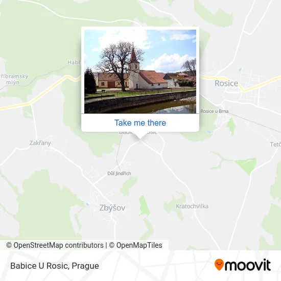 Карта Babice U Rosic