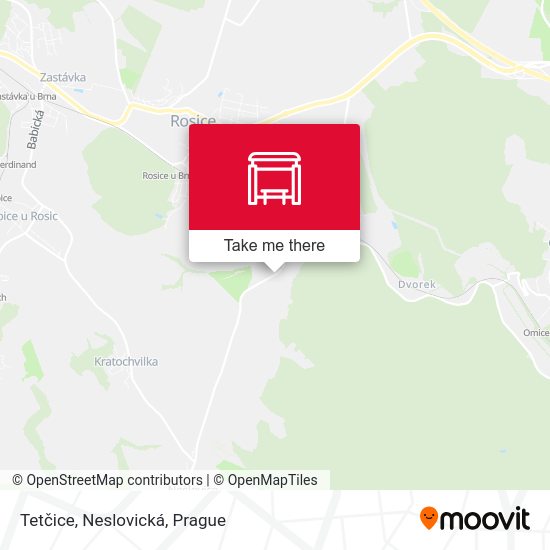 Tetčice, Neslovická map