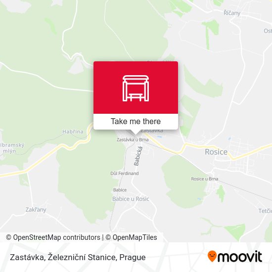 Zastávka, Železniční Stanice map