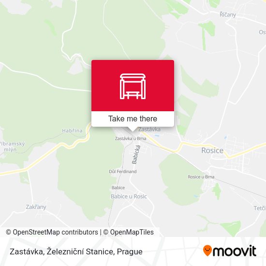 Zastávka, Železniční Stanice map