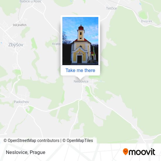 Карта Neslovice