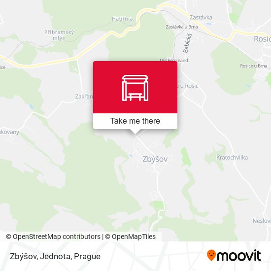 Карта Zbýšov, Jednota