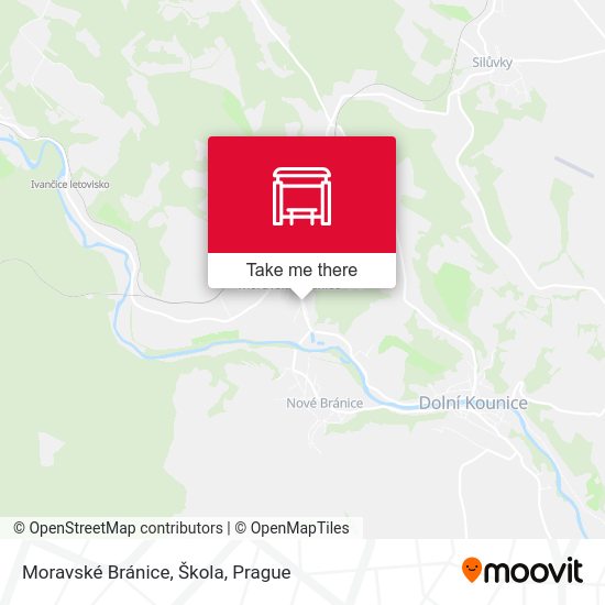 Moravské Bránice, Škola map