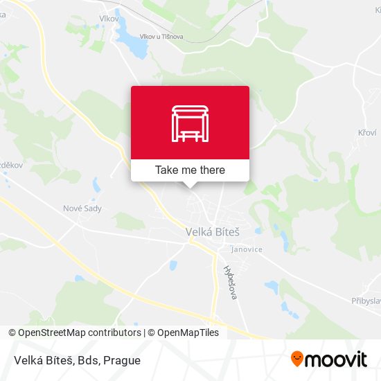 Velká Bíteš, Bds map