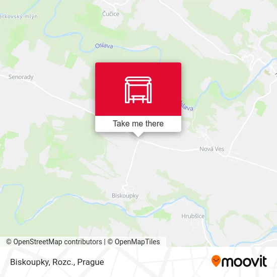 Карта Biskoupky, Rozc.