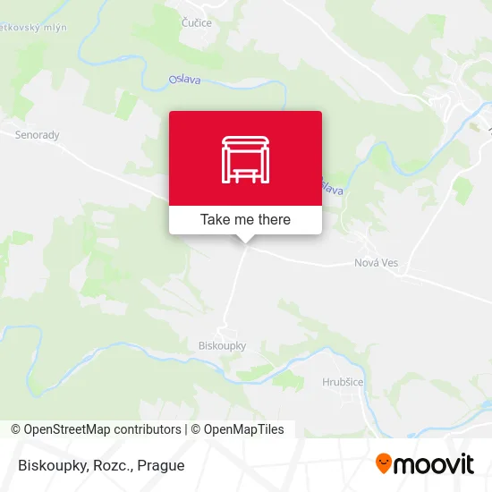 Карта Biskoupky, Rozc.