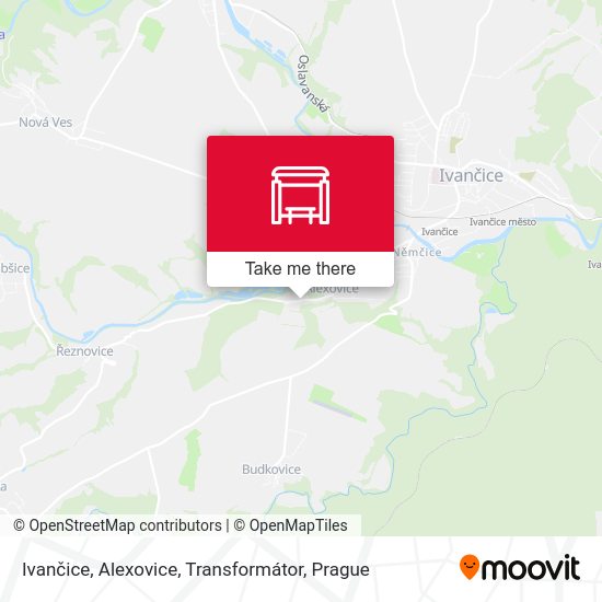 Ivančice, Alexovice, Transformátor map