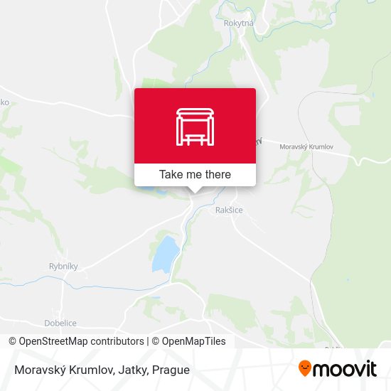 Moravský Krumlov, Jatky map