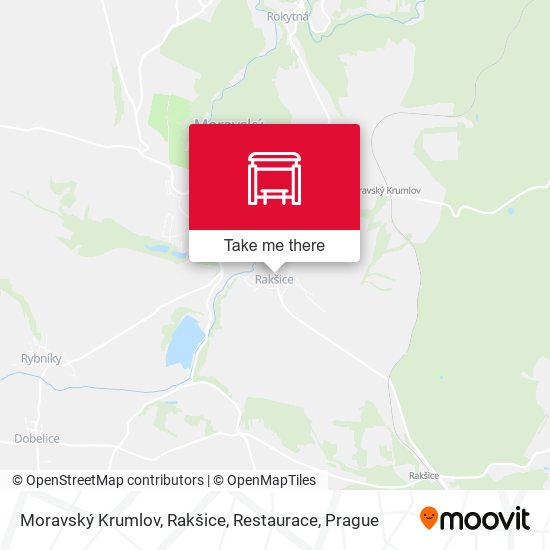 Moravský Krumlov, Rakšice, Restaurace map