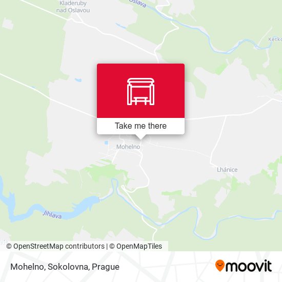 Карта Mohelno, Sokolovna