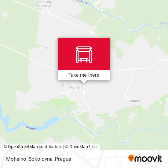 Карта Mohelno, Sokolovna