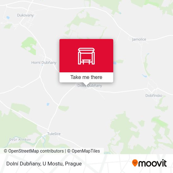 Dolní Dubňany, U Mostu map