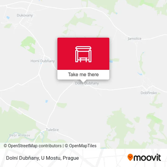 Карта Dolní Dubňany, U Mostu