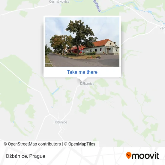 Карта Džbánice