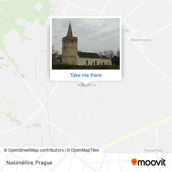 Našiměřice map