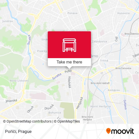 Poříčí map
