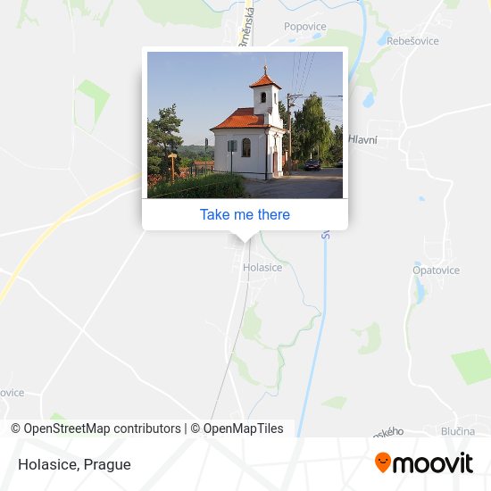 Карта Holasice