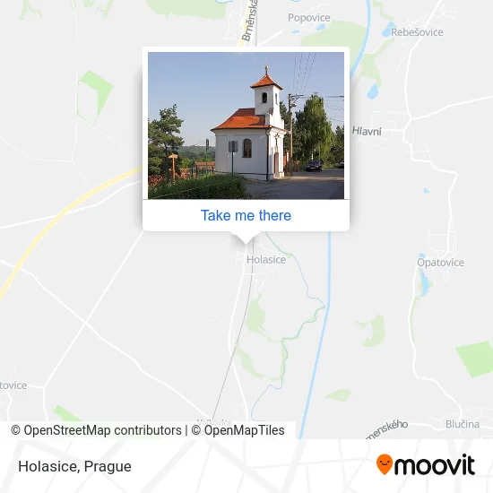 Карта Holasice