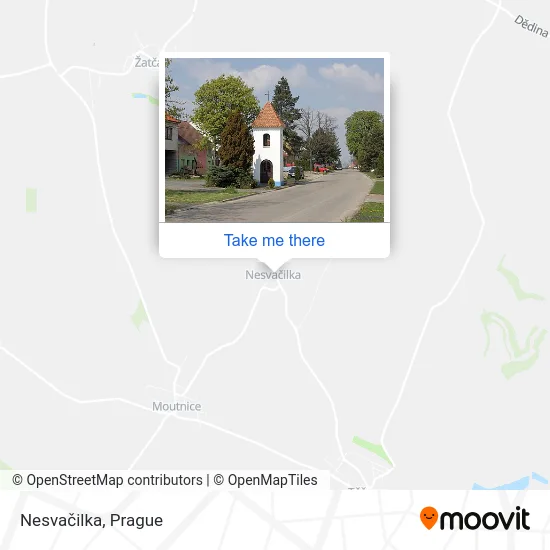 Карта Nesvačilka