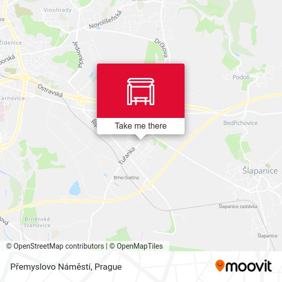 Přemyslovo Náměstí map