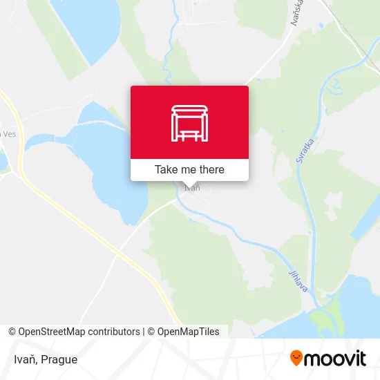 Карта Ivaň