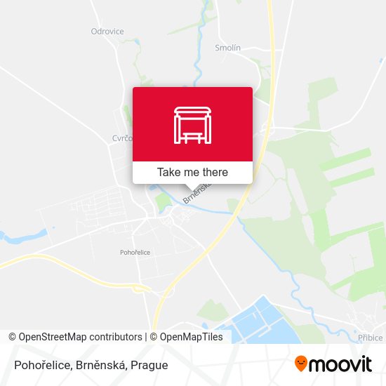 Pohořelice, Brněnská map