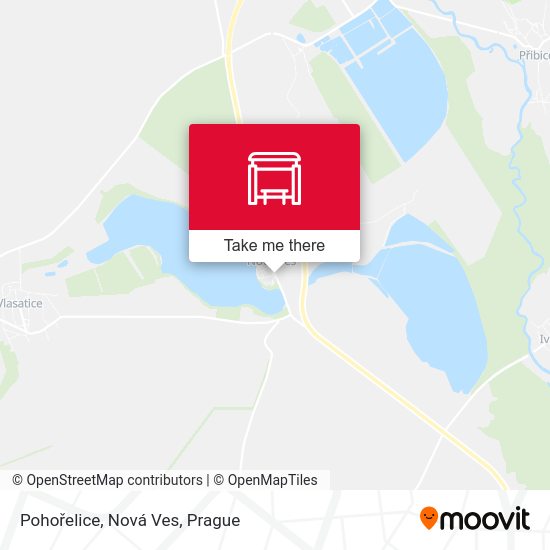 Pohořelice, Nová Ves map