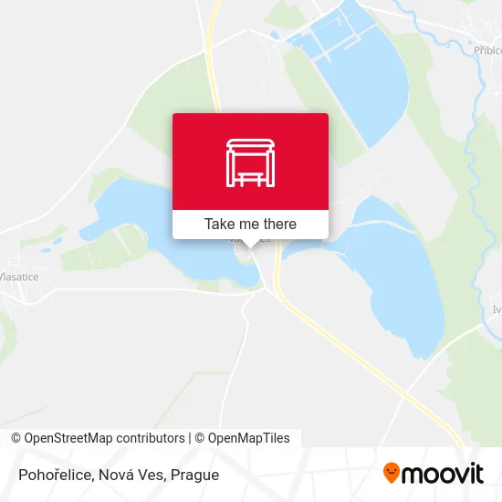 Карта Pohořelice, Nová Ves