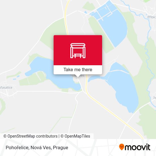 Pohořelice, Nová Ves map
