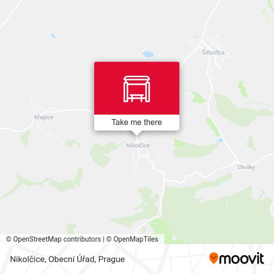 Nikolčice, Obecní Úřad map