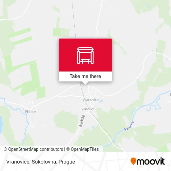 Карта Vranovice, Sokolovna