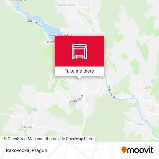 Карта Rakovecká