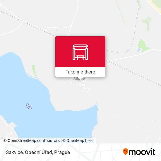 Šakvice, Obecní Úřad map