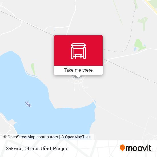 Šakvice, Obecní Úřad map