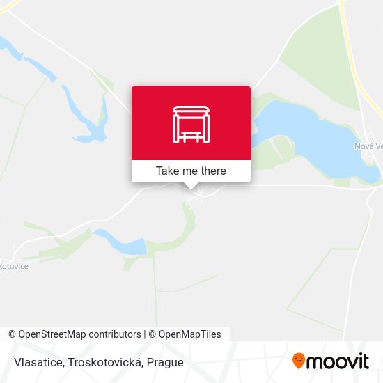 Vlasatice, Troskotovická map