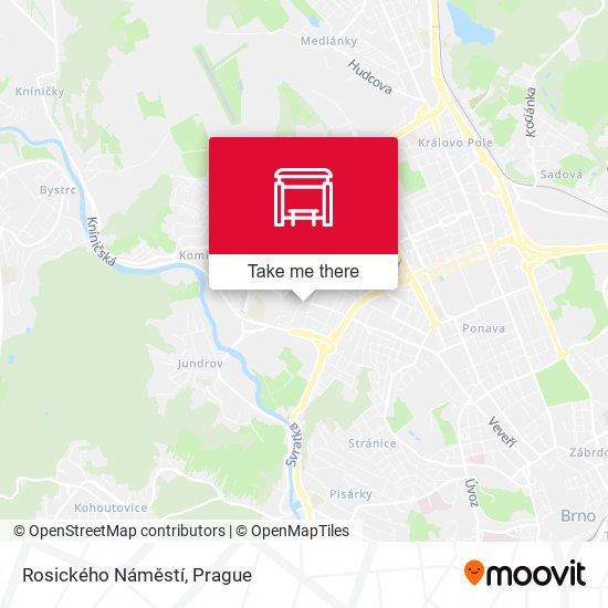 Rosického Náměstí map
