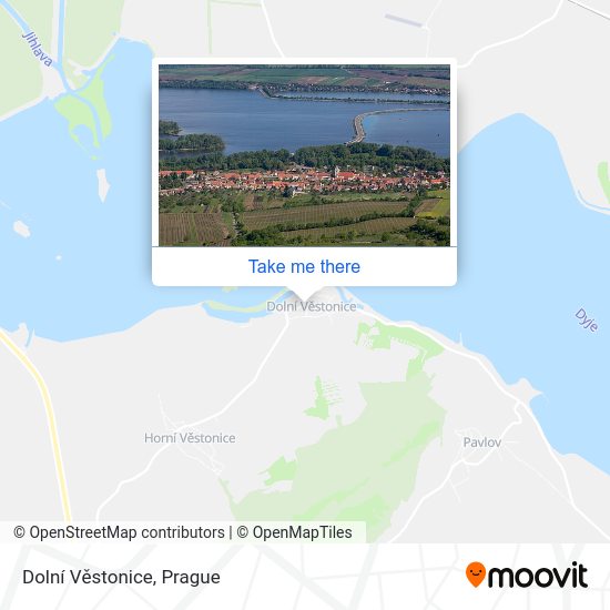 Dolní Věstonice map