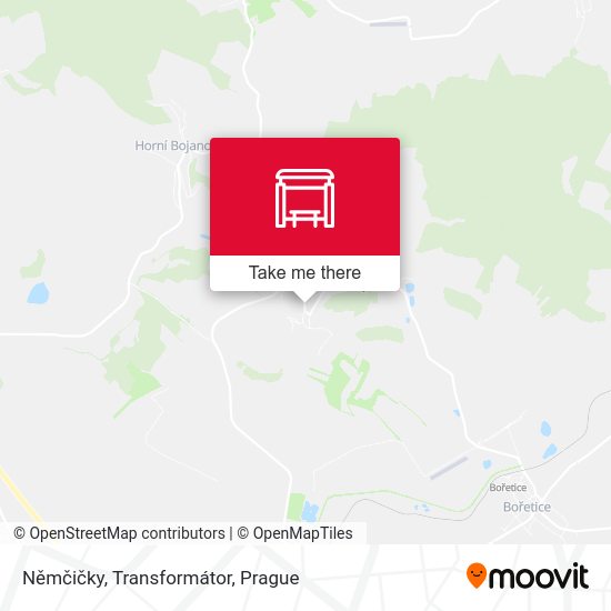 Němčičky, Transformátor map