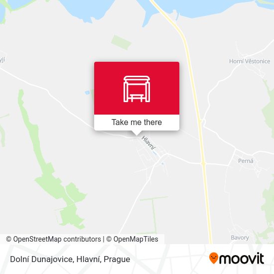 Dolní Dunajovice, Hlavní map