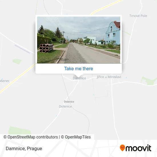 Карта Damnice