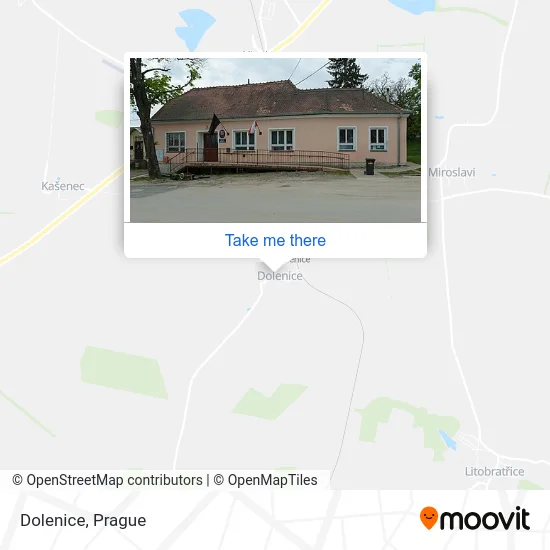 Карта Dolenice