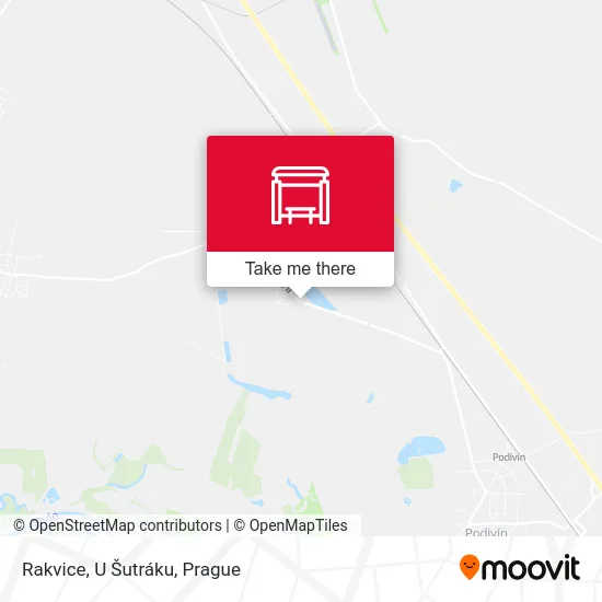 Карта Rakvice, U Šutráku