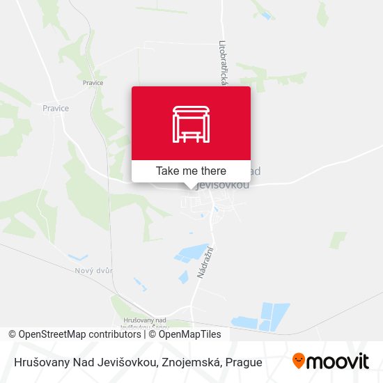 Hrušovany Nad Jevišovkou, Znojemská map