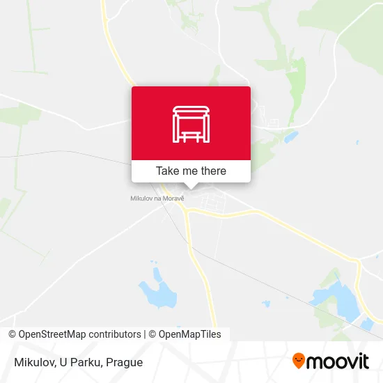 Карта Mikulov, U Parku