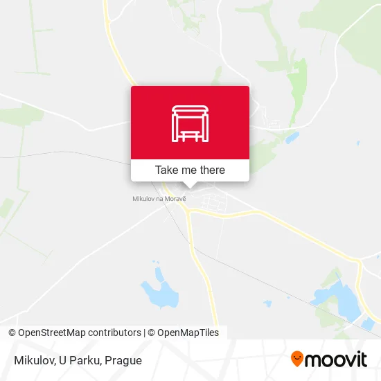 Mikulov, U Parku map