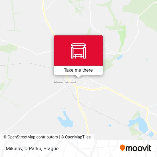 Mikulov, U Parku map