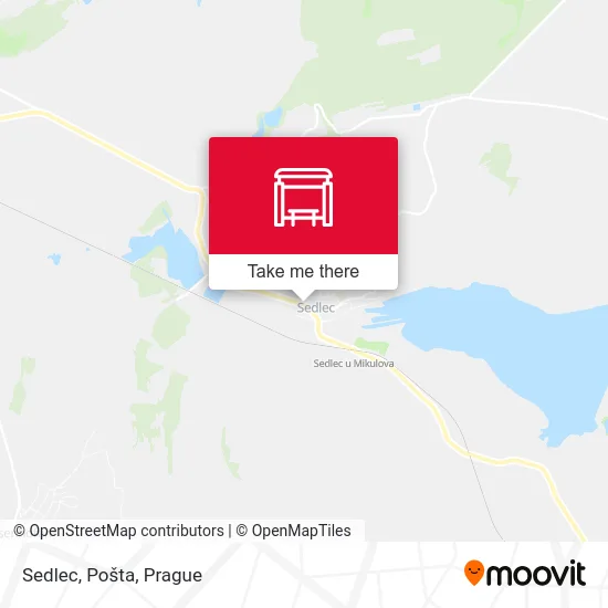 Карта Sedlec, Pošta