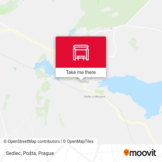 Карта Sedlec, Pošta