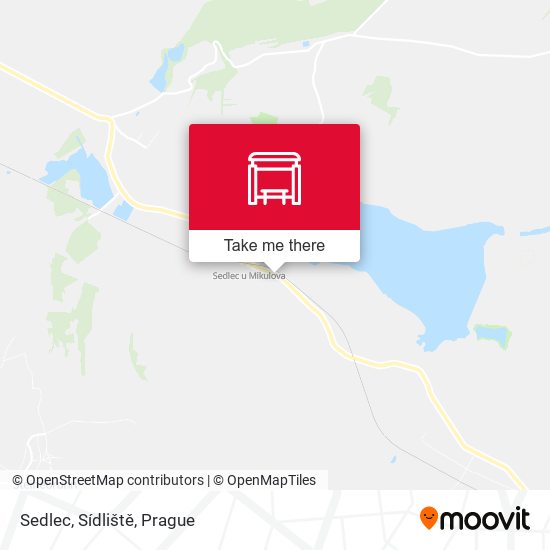Sedlec, Sídliště map